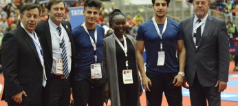 Lifetime dream come true for Refugee team at Karate World Championships