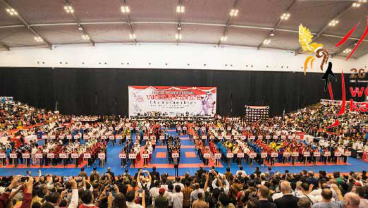 THE 9TH WORLD JUNIOR, CADET & UNDER 21 KARATE CHAMPIONSHIPS 2015 IS OPEN