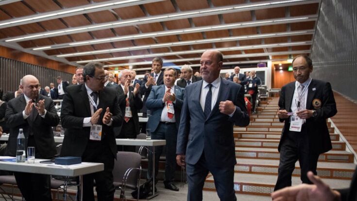 Antonio Espinós re-elected as WKF President for six-year term