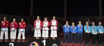 Japan top medal table at memorable Karate World Championships